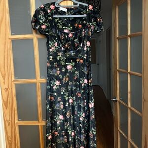 Smith and Quinn Floral Black Dress